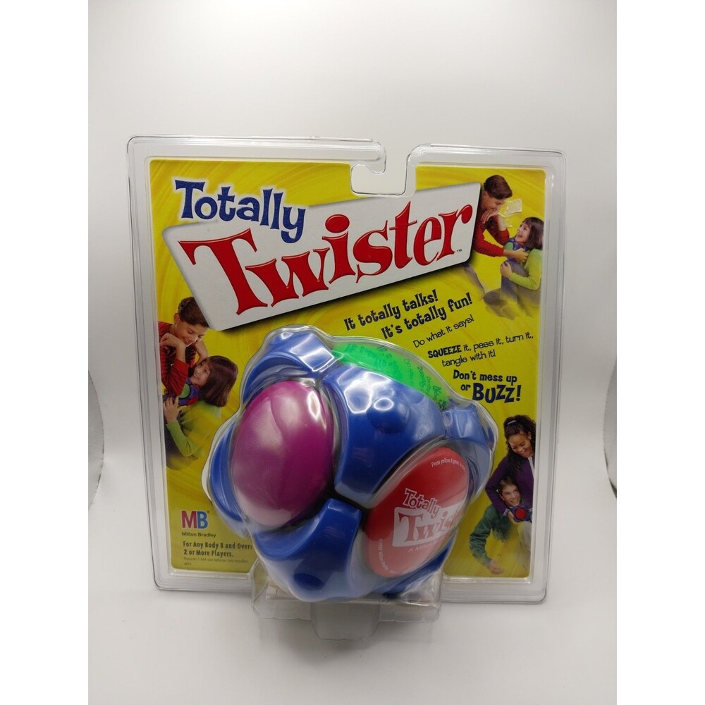 Vintage 1997 Milton Bradley Totally Twister Game Electronic Cube NEW SEALED!!!